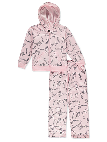 Baby Phat Girls' Zip-Up Hoodie and Pants Set - CookiesKids.com