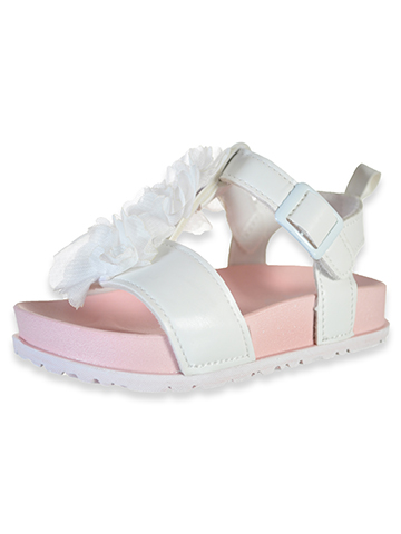 First Steps Baby Girls' Open Toe Sandals - CookiesKids.com