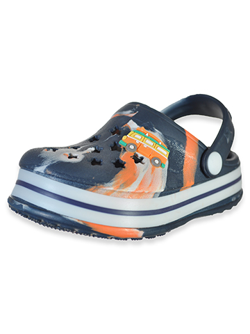 First Steps Baby Boys' Marble Swirl Clogs - CookiesKids.com