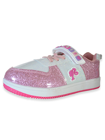 Barbie Girls' Glitter Sneakers - CookiesKids.com