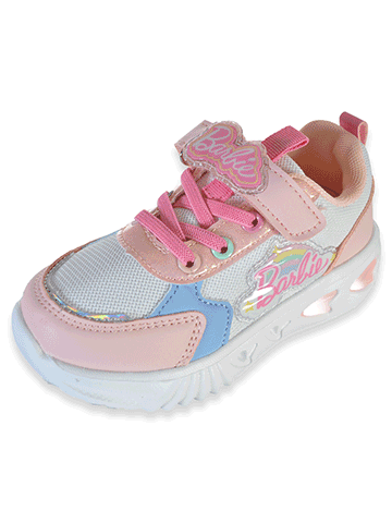 Barbie Girls' Rainbow Love Sneakers - CookiesKids.com