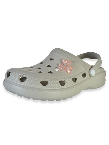 First Steps Girls' Bear Hearts Clogs - CookiesKids.com