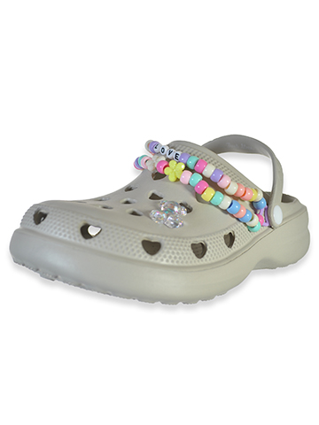 First Steps Girls' Bear Hearts Clogs - CookiesKids.com