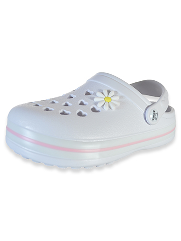 First Steps Girls' Daisy Hearts Clogs - CookiesKids.com