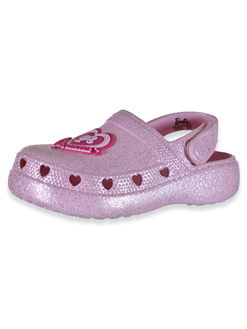 Barbie Girls' Glitter Clogs - CookiesKids.com