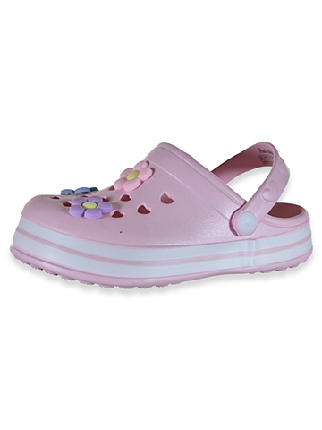 Stepping Stones Girls' Flowers Clogs - CookiesKids.com