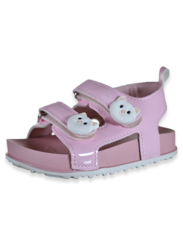 First Steps Baby Girls' Molded Sandals - CookiesKids.com