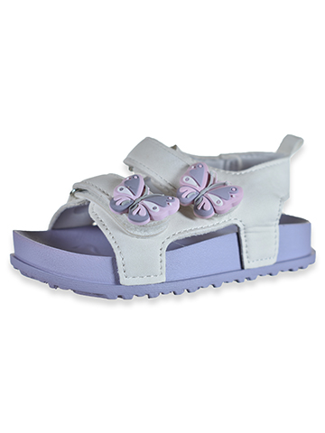 First Steps Baby Girls' Butterfly Molded Sandals - CookiesKids.com