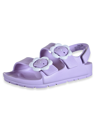First Steps Girls' Molded Flower Sandals - CookiesKids.com
