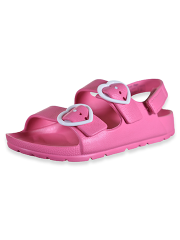 First Steps Girls' Molded Heart Sandals - CookiesKids.com