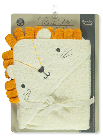 Rene Rofe Boys' Hooded Lion Towel - CookiesKids.com