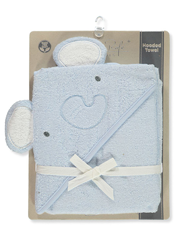 Rene Rofe Baby Woven Terry Elephant Hooded Towel - CookiesKids.com