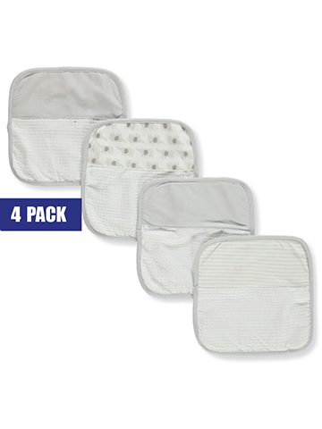 Rene Rofe Baby Boys' 4-Pack Washcloths - CookiesKids.com