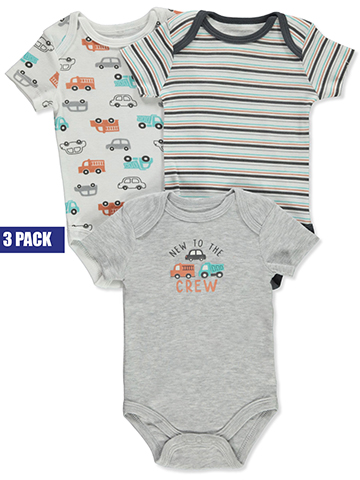 Baby Views Baby Boys' 3-Pack Bodysuits Set - CookiesKids.com