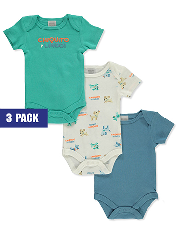 Baby Views Baby Boys' 3-Pack Bodysuits - CookiesKids.com