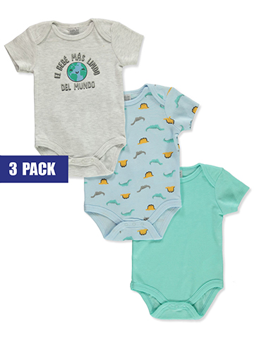 Baby Views Baby Boys' 3-Pack Bodysuits - CookiesKids.com