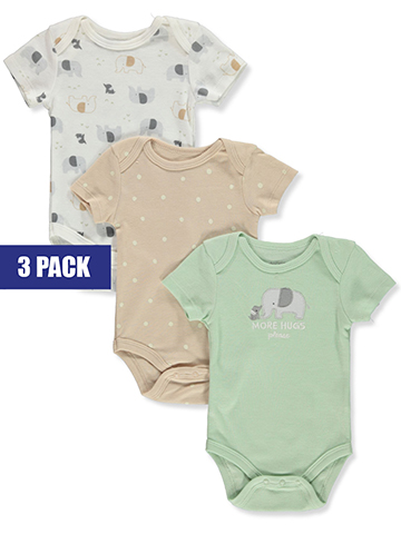 Baby Views Baby Unisex 3-Pack Bodysuits - CookiesKids.com