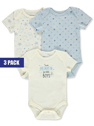Baby Views Baby Boys' 3-Pack Bodysuits - CookiesKids.com