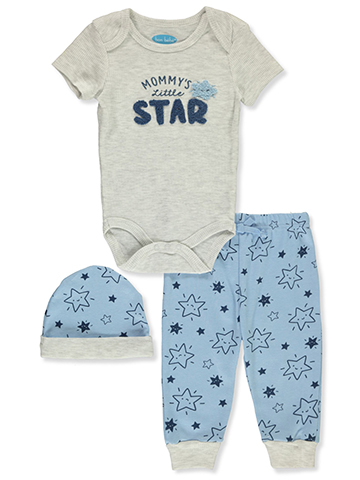 Bon Bebe Baby Boys' 3-Piece Star Pants Set Outfit - CookiesKids.com