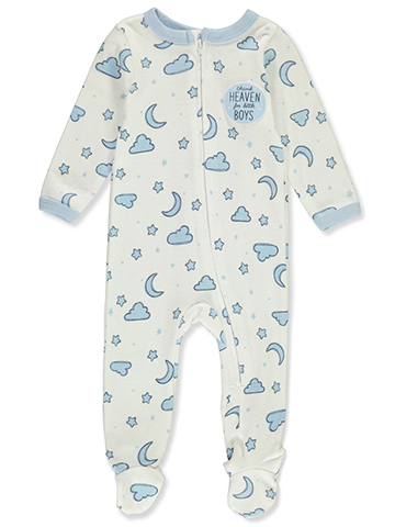 Baby Views Baby Boys' Heavenly Boys' Footed Coveralls - CookiesKids.com