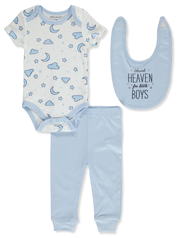 Baby Views Baby Boys' 3-Piece Joggers Set Outfit - CookiesKids.com