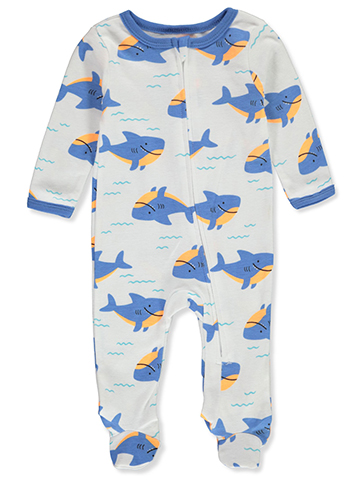 Rene Rofe Baby Boys' Shark Footed Coveralls - CookiesKids.com