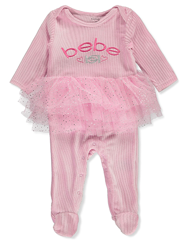 Bebe Baby Girls' Tutu Coveralls - CookiesKids.com