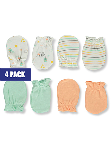 Baby Views Baby Boys' 4-Pack Mittens - CookiesKids.com