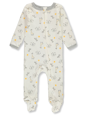 Baby Views Baby Boys' Safari Footed Coveralls - CookiesKids.com