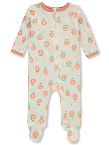 Baby Views Baby Girls' Floral Footed Coveralls - CookiesKids.com