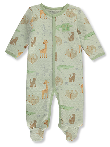 Baby Views Baby Boys' Quilted Safari Coveralls - CookiesKids.com