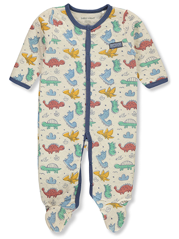 Baby Views Baby Boys' Quilted Dinosaur Coveralls - CookiesKids.com