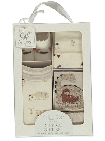 Rene Rofe Baby Girls' 5-Piece Hearts Layette Set - CookiesKids.com