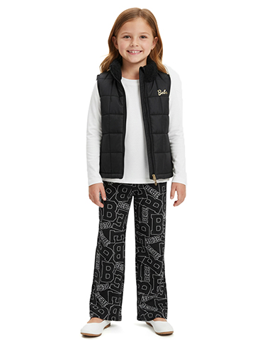 Bebe Girls' 3-Piece Wide Leg Pants Set Outfit - CookiesKids.com