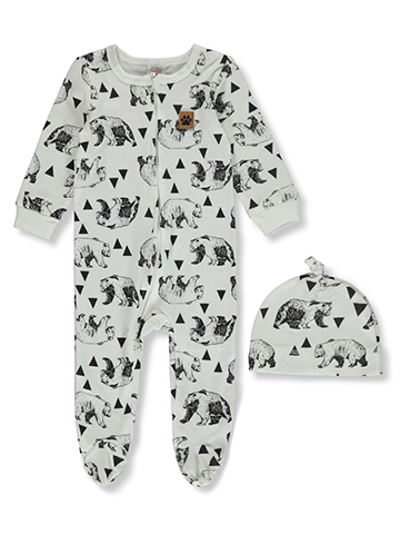 Bon Bebe Baby Boys' 2-Piece Bears Coveralls Set - CookiesKids.com