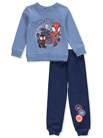 Spider-Man Boys' 2-Piece Joggers Set Outfit - CookiesKids.com