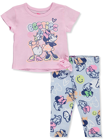 Disney Minnie Mouse Baby Girls' 2-Piece Leggings Set Outfit - CookiesKids.com