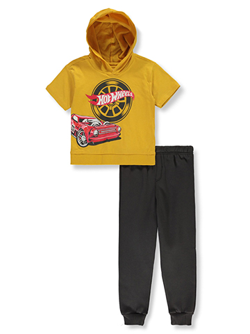 Hot Wheels Boys' 2-Piece Joggers Set Outfit - CookiesKids.com