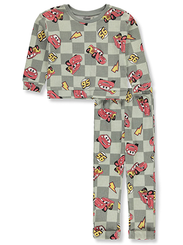 Disney Cars Boys' Thermal Waffle Pants Set - CookiesKids.com