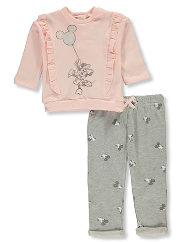 Disney Minnie Mouse Baby Girls' 2-Piece Pants Set Outfit - CookiesKids.com