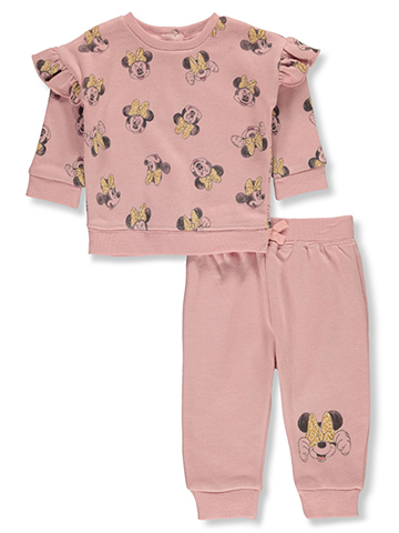Disney Minnie Mouse Baby Girls' 2-Piece Pants Set Outfit - CookiesKids.com