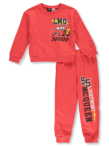 Disney Cars Boys' 2-Piece Joggers Set Outfit - CookiesKids.com