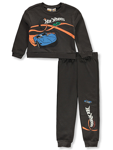 Hot Wheels Boys' 2-Piece Joggers Set Outfit - CookiesKids.com