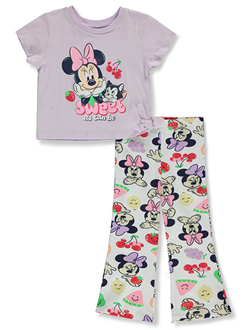 Disney Minnie Mouse Baby Girls' 2-Piece T-Shirt Set Outfit - CookiesKids.com