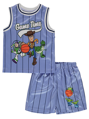 Disney Toy Story Boys' 2-Piece Basketball Shorts Set - CookiesKids.com