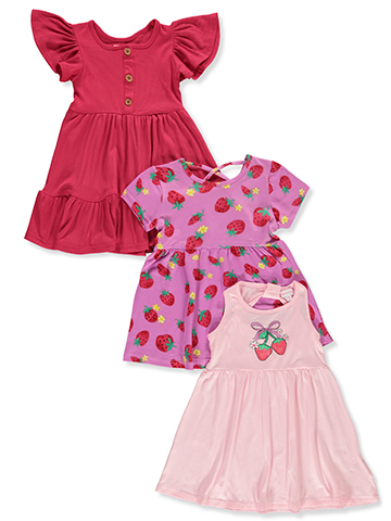 Lemon Kids Baby Girls' 3-Pack Berry Dresses - CookiesKids.com