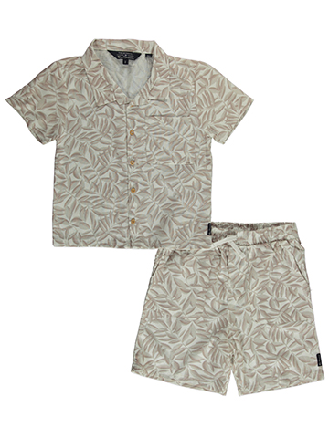 Ben Sherman Boys' 2-Piece Cabana Shorts Set Outfit - CookiesKids.com
