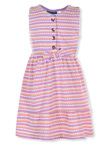 Vince Camuto Girls' Knit Striped Dress - CookiesKids.com