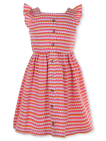 Vince Camuto Girls' Knit GeoHeart Dress - CookiesKids.com