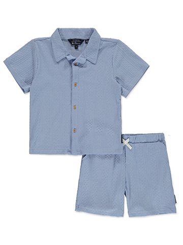 Ben Sherman Boys' 2-Piece Cabana Shorts Set Outfit - CookiesKids.com